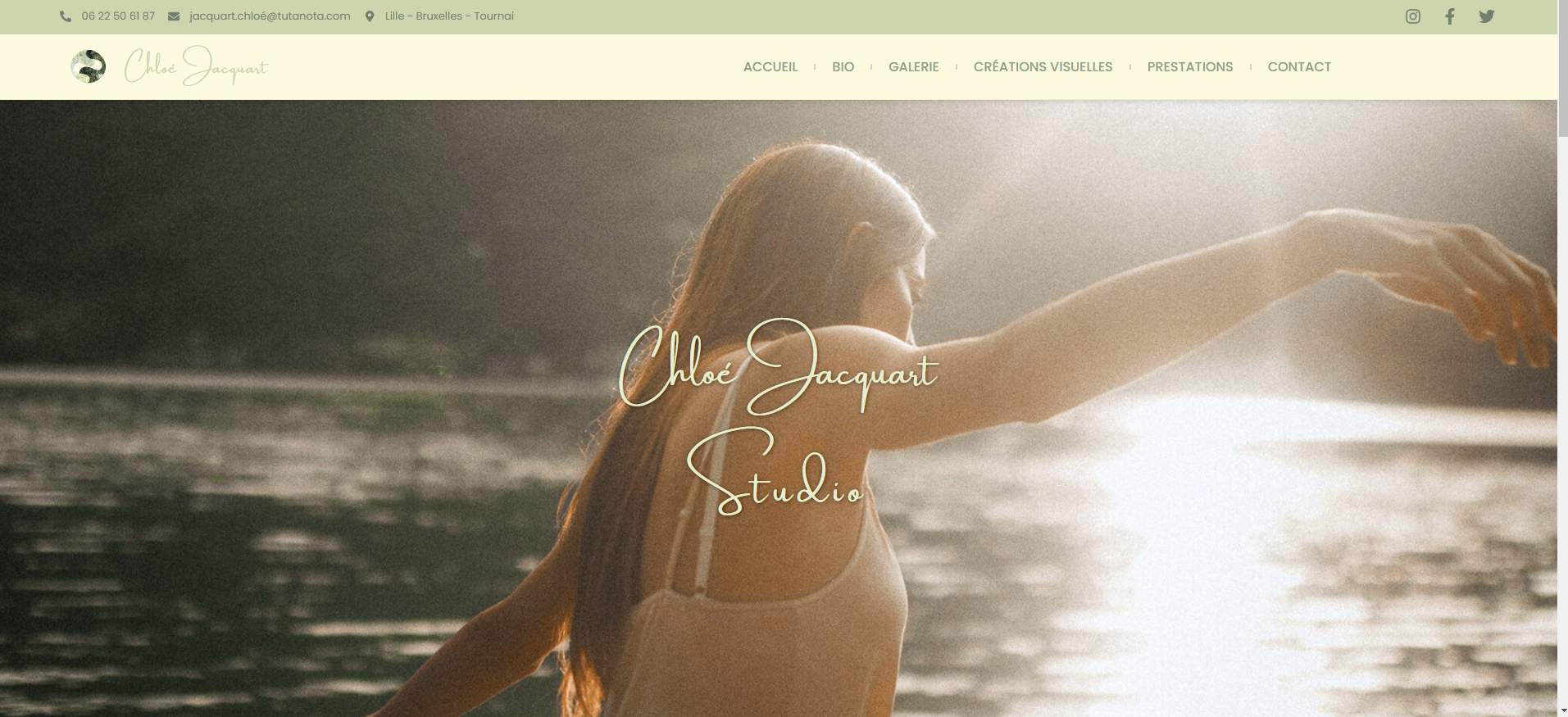 Chloé Jacquart Photographie screenshot